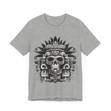 Ah Puch Death God Petroglyph Skull Unisex T-Shirt