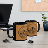 Cuzco Urubamba Machu Picchu Seal Black Mug