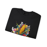 Maya Corn Mural Street Art Unisex Sweatshirt