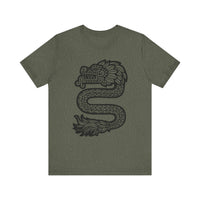 Dragon Aztec Illustration Unisex T-Shirt