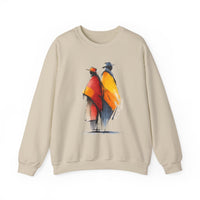 Andean Couple Poncho Art Unisex Sweatshirt