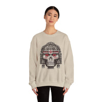 Ancient Pixel Skull Totem Unisex Sweatshirt