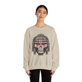Ancient Pixel Skull Totem Unisex Sweatshirt