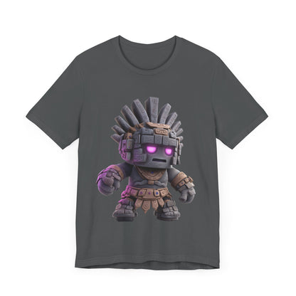 Stone Guardian of the Aztec Realm Unisex T-Shirt