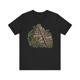 Mayan Jungle Pyramid Ruins Graphic Unisex T-Shirt