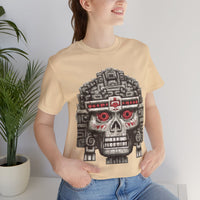 Ancient Pixel Skull Totem Unisex T-Shirt