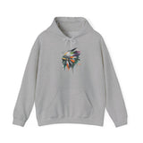 Urban Feather Headdress Graffiti Unisex Hoodie
