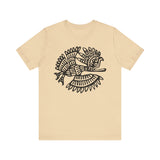 Celestial Mayan Bird Symbol Unisex T-Shirt