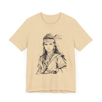 Inca Warrior Woman Fierce Andean Spirit Design Unisex T-Shirt