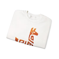 Inca Llama Rock Carving Style Unisex Sweatshirt