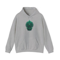Quetzalcoatl Feathered Serpent God Dark Portrait Unisex Hoodie