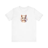 Inca Andean Llama Baby Face Illustration Unisex T-Shirt