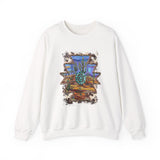 Aztec Turquoise Cactus Desert Landscape Unisex Sweatshirt