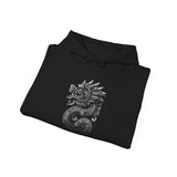 Aztec Serpent Quetzalcoatl Tribal Design Unisex Hoodie