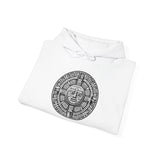 Sacred Aztec Calendar Face Unisex Hoodie