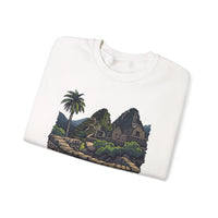 Andean Cliffside Inca Citadel Graphic Unisex Sweatshirt