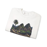 Andean Cliffside Inca Citadel Graphic Unisex Sweatshirt