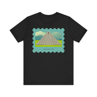 Stamp Chichén Itzá Mexico Unisex T-Shirt