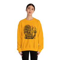Tribal Spirit Glyph Symbol Illustration Unisex Sweatshirt