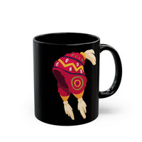 Peru Culture Ethnic Chullo Black Mug