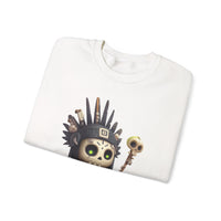 Dark Inca Shaman Spirit Skull Unisex Sweatshirt
