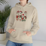 Inca Christmas Llama Family from the Andes Unisex Hoodie