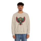Ancient Pixel Boss Quetzalcoatl Retro Sprite Unisex Sweatshirt