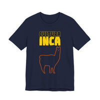 Sacred Inca Llama Emblem Unisex T-Shirt