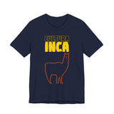 Sacred Inca Llama Emblem Unisex T-Shirt