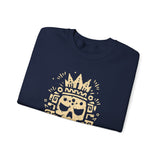 Ah Puch Skull Crown Mayan Glyph Style Unisex Sweatshirt