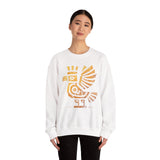 Golden Condor Tribal Petroglyph Style Unisex Sweatshirt