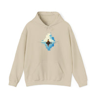 Lake Titicaca Minimalist Landscape Unisex Hoodie