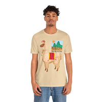 Sacred Llama of the Inca Andes Unisex T-Shirt