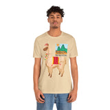 Sacred Llama of the Inca Andes Unisex T-Shirt