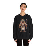 8-Bit Aztec Warrior Pixel Art Style Unisex Sweatshirt