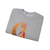 Mama Killa Inca Moon Goddess Glyph Style Unisex Sweatshirt