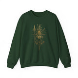 Golden Shaman Tribal Symbol Line Art Unisex Sweatshirt