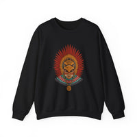 Aztec Warrior Priestess in Eagle Headdress Unisex Sweatshirt