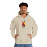 Andean Couple Poncho Art Unisex Hoodie