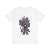 Shadow Aztec God with Glowing Eyes Unisex T-Shirt