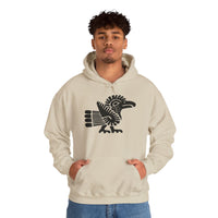 Aztec Bold Bird Illustration Unisex Hoodie