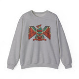 Aztec Solar Eagle Emblem Illustration Unisex Sweatshirt