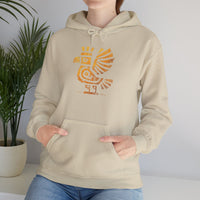 Golden Condor Tribal Petroglyph Style Unisex Hoodie