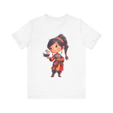 Chibi Inca Girl with Baby Condor Unisex T-Shirt