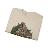 Mayan Jungle Pyramid Ruins Graphic Unisex Sweatshirt