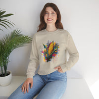 Maya Corn Mural Street Art Unisex Sweatshirt