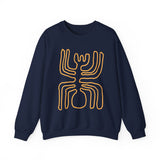 Nazca Lines Style Spider Unisex Sweatshirt