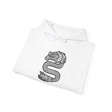 Dragon Aztec Illustration Unisex Hoodie