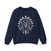 Sacred Tribal Chief Emblem Illustration Unisex Sweatshirt