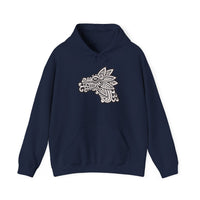 Quetzalcóatl Serpent Head Illustration Unisex Hoodie
